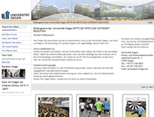 Tablet Screenshot of bildergalerie.uni-siegen.de