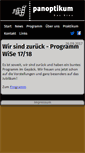 Mobile Screenshot of panoptikum.uni-siegen.de