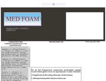 Tablet Screenshot of medfoam.uni-siegen.de